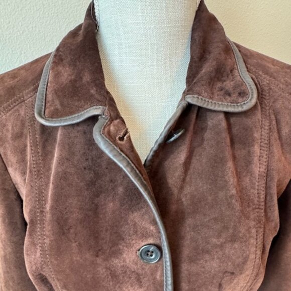 Eddie Bauer Seattle Suede Jacket - Medium - Picture 2 of 10